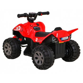 Quad The Fastest na akumulator dla dzieci Czerwony + Silnik 25W